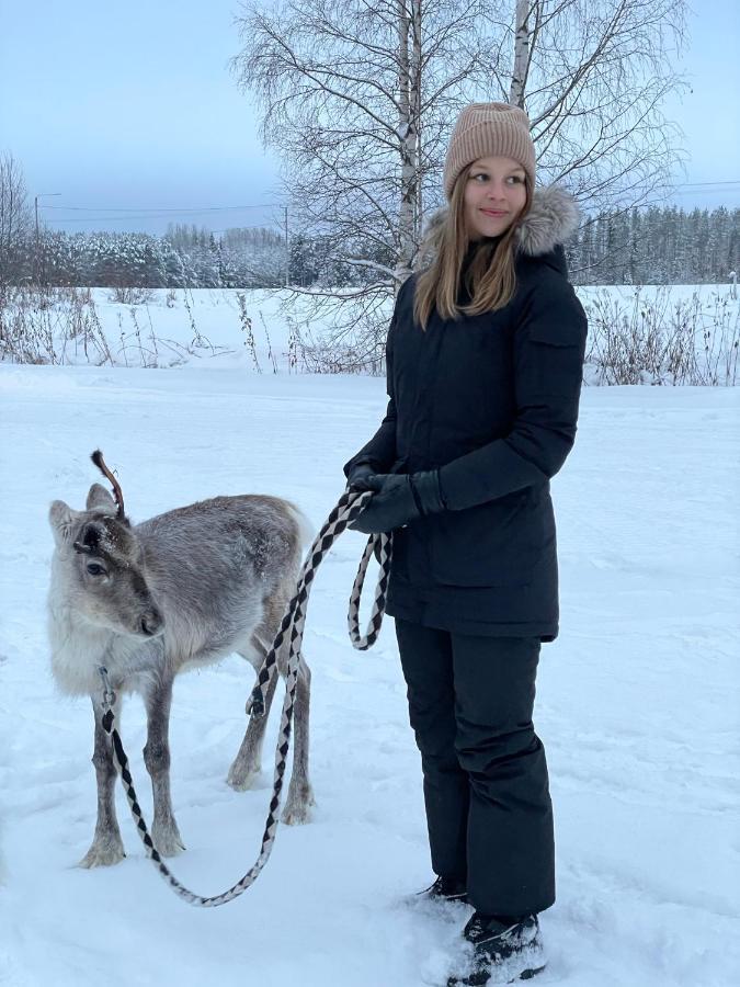 Beautiful Rural Experience With Reindeer Villa Tervola Eksteriør billede